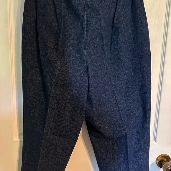 Just My Size Dark Blue Capris - Picture 2 of 8